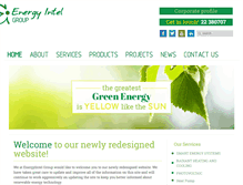Tablet Screenshot of energyintel.com.cy